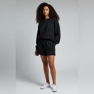 Zenana Fleece Sweatshirt Set